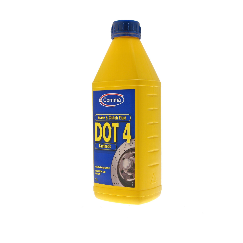 Comma Bf41l 1L Dot 4 Brake And Clutch Fluid, Grey