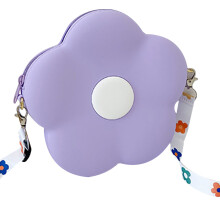 1X Silicone Schoudertas Verstelbaar Kleine Portemonnee