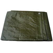 Grøn presenning 4x5 m tyk (130 g/m2)