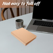 1Notebook Binder Cover Beige Kraftpapier Voor Veilige Opslag