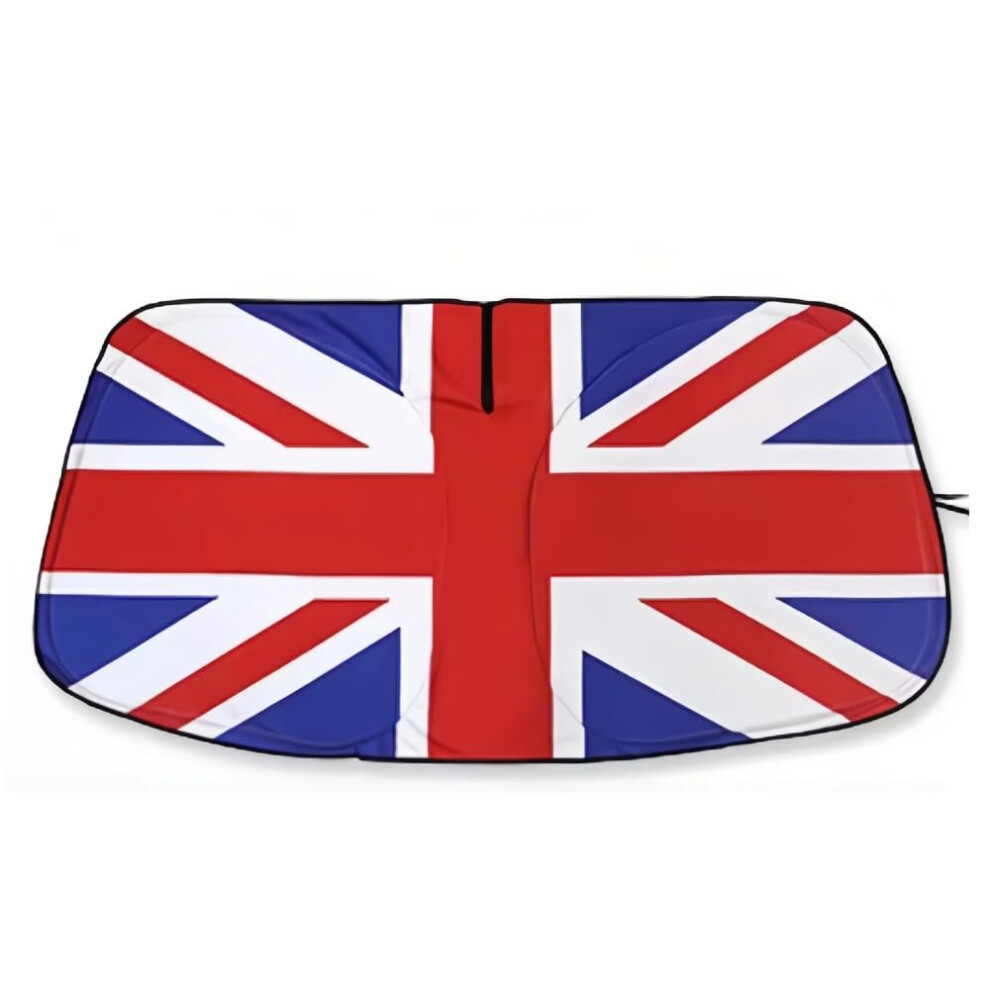 Photos - Blinds Windshield Sunshade for Mini Cooper with Union Jack Design | 59 x 27.5 Inches (1