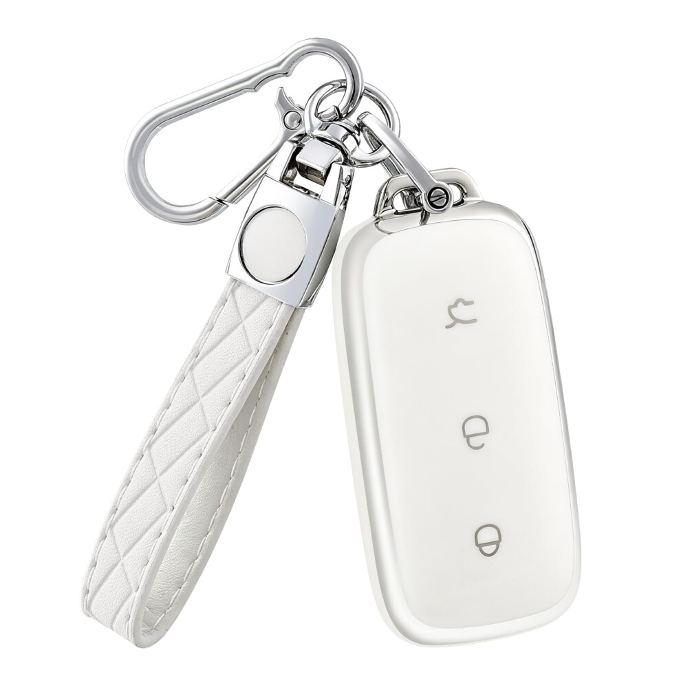 Off We Go Car Fob Holder Fit For Geely Galaxy Ex5 E5 Cityray L6 L7 Emi No.1 Proton E.mas 7 5 E8 Starry 8 Key Cover Case Shell Key Protective Box With 5006273848214