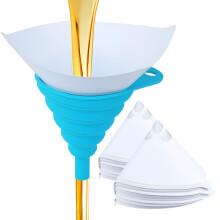 100 Pcs Paint Strainers, Paper Paint Filters Strainers, Nylon 100 Mesh Cone Resi