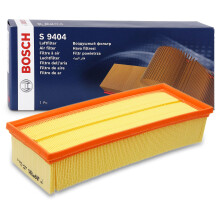 Bosch S9404 Car Air Filter - Separates Particles from the Air Intake - Moisture-resistant plus High Tensile Strength