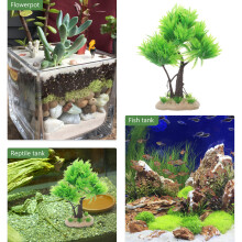Aquarium Boom Decoratie Plastic Natuurgetrouwe Versiering