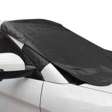 Glamza Car Windscreen Cover GENERISE Reversible All Seasons Car Screen Cover Winter & Summer - Protects Windshield from Frost, Snow, Ice & UV Rays (1