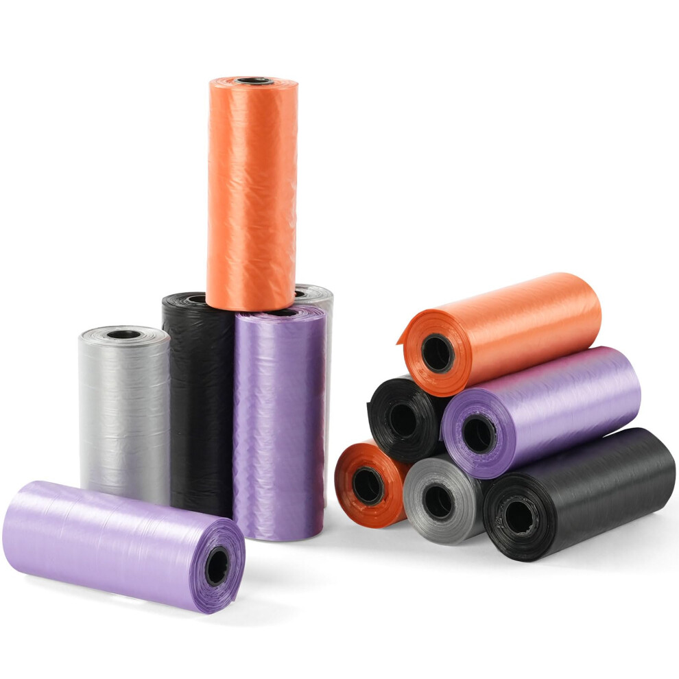 Uraqt Car Trash Bag, 180 Pcs (12 Rolls) Pe Mini Trash Bags For Car, Mini Garbage 5007485914797