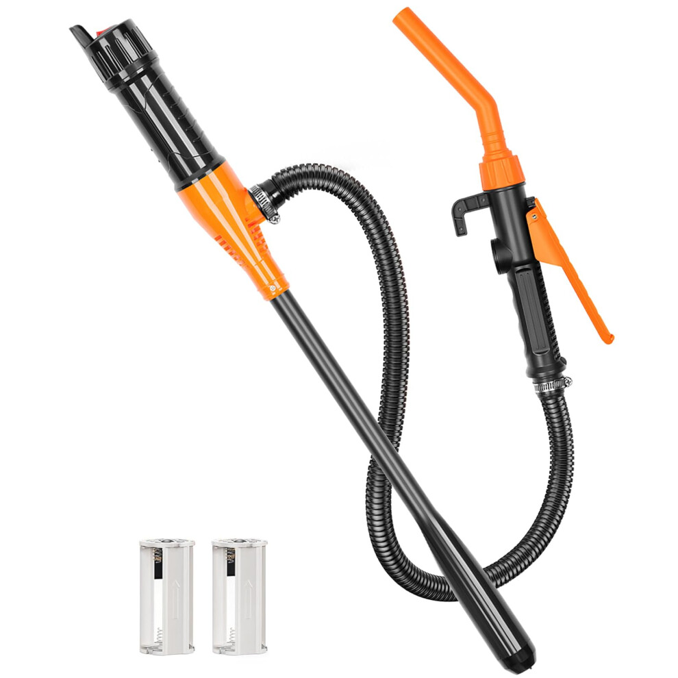 Powered Battery Fuel Transfer Pump,Battery Operated Transfer Pumps With Quick Stop Nozzle,Water & Fuel Transfer Pump For Gasoline Diesel Oil Gas Wate 5008432664697