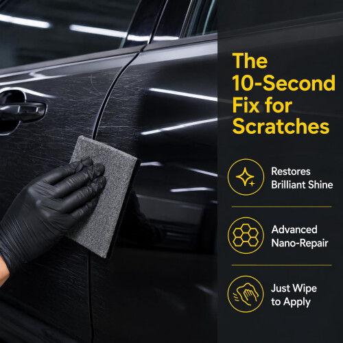 Nanopolix Scratch Remover Cloth, Car Scratch Remover Cloth with Nano Polix Techn 1