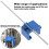 SPEPY Motorbike Chain Alignment Tool Aluminium Alloy Chain Adjusting Tool Univer 3