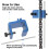 SPEPY Motorbike Chain Alignment Tool Aluminium Alloy Chain Adjusting Tool Univer 4