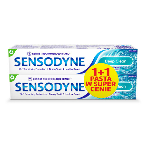 708000 Sensodyne Dybderens 75ml 1+1