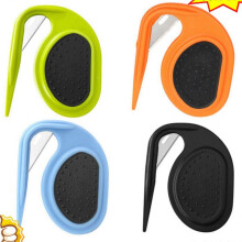 (Orange) Pet Knotting Comb, De Knotting Comb for Dog Pet Grooming Brush Dematting Tools