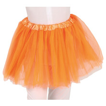 Orange tyl tutu nederdel 30 cm