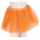 Orange tyl tutu nederdel 30 cm 1