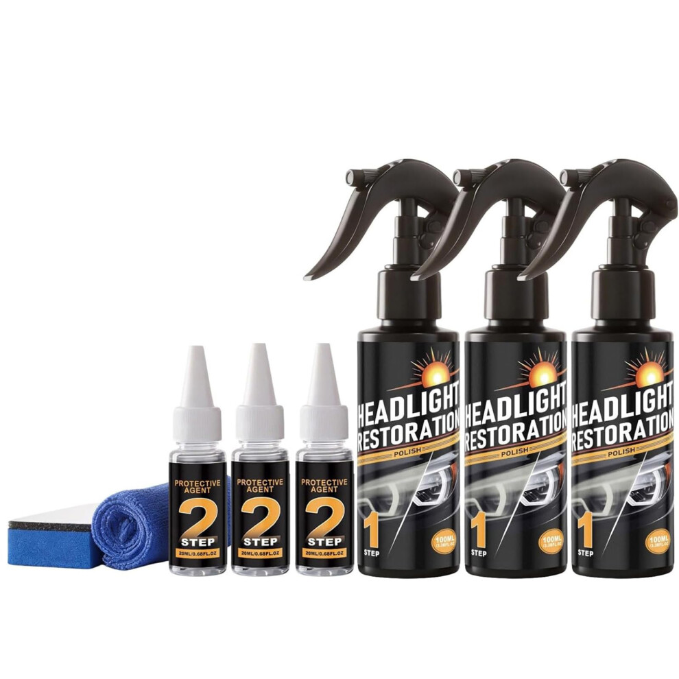 Headlight Restoration Kit,Professional Headlight Cleaner And Restorer Kit,For Re 5009421897928