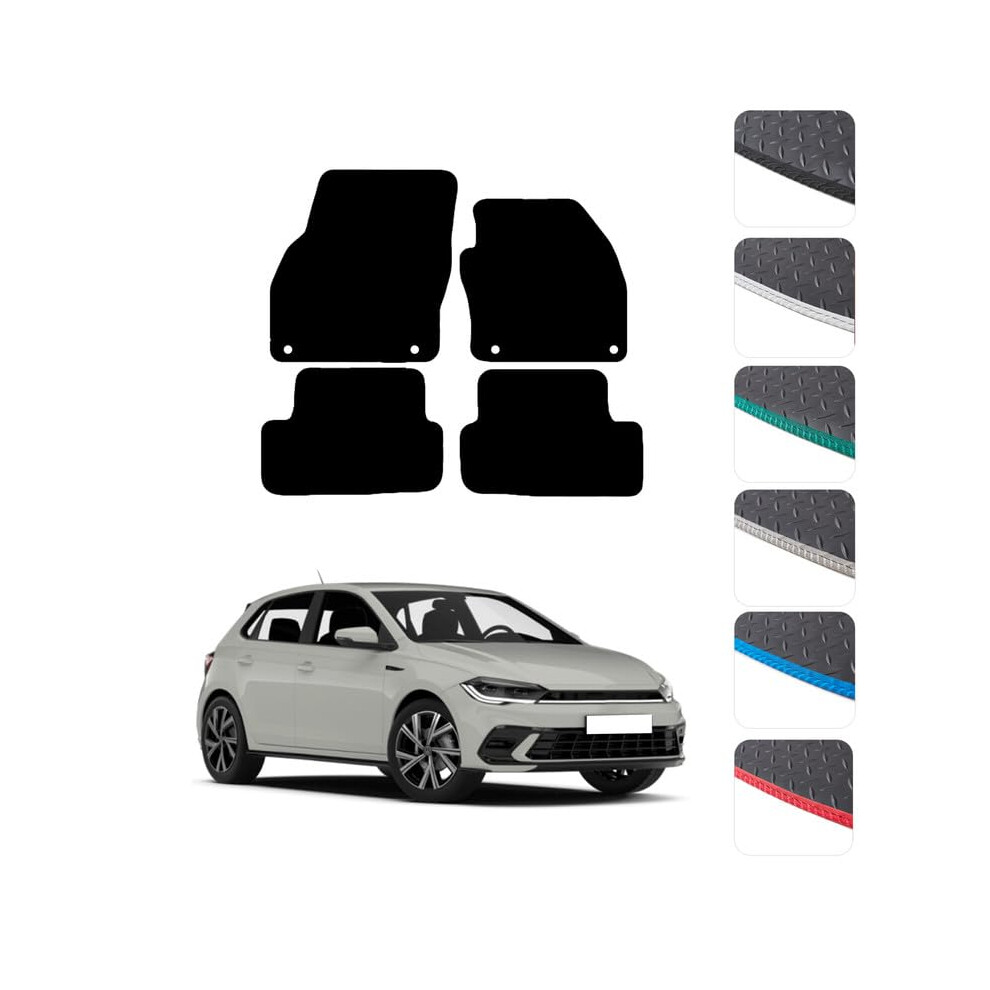 Gcm - Car Floor Mats For Volkswagen Polo 2018 To Present Car Full Coverage Floor 5009163038641