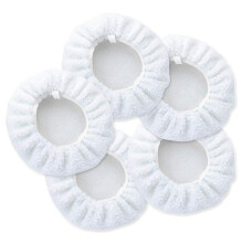 Hacbop 432990 5 Pcs 10 INCH Bonnet Polisher Polish Pad Polishing Buffling Car Buffer Waxer Kit Car Polishing Bonnets Replacement Car Polishing Mop,Wh