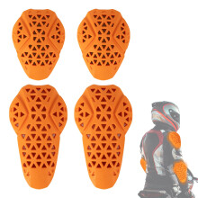 PSLER CE-2 Motorcycle Armor Elbows Shoulders,Motorcycle Jacket Pad 4PCS