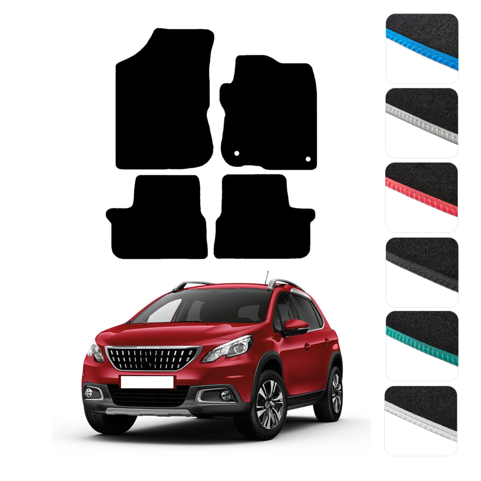 Gcm - Car Floor Mats For Peugeot 2008 2013-2020 Full Coverage Floor Protection - 5001759021143