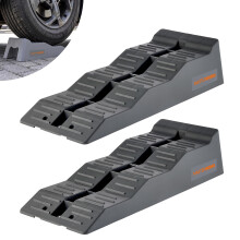 MasterWorks Caravan Levelling Ramp Set | Heavy Duty Ramps & Blocks for Motorhome, Campervan & Trailer | 3 Step Levelling Wheel Chocks | UV-Resistant