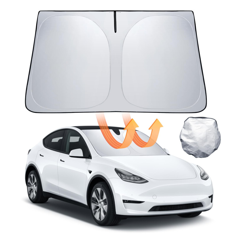 Lantu Sunshade Windshield For Tesla Model 3/Y 2018-2026 Foldable Sun Visor Prote 5008981966570