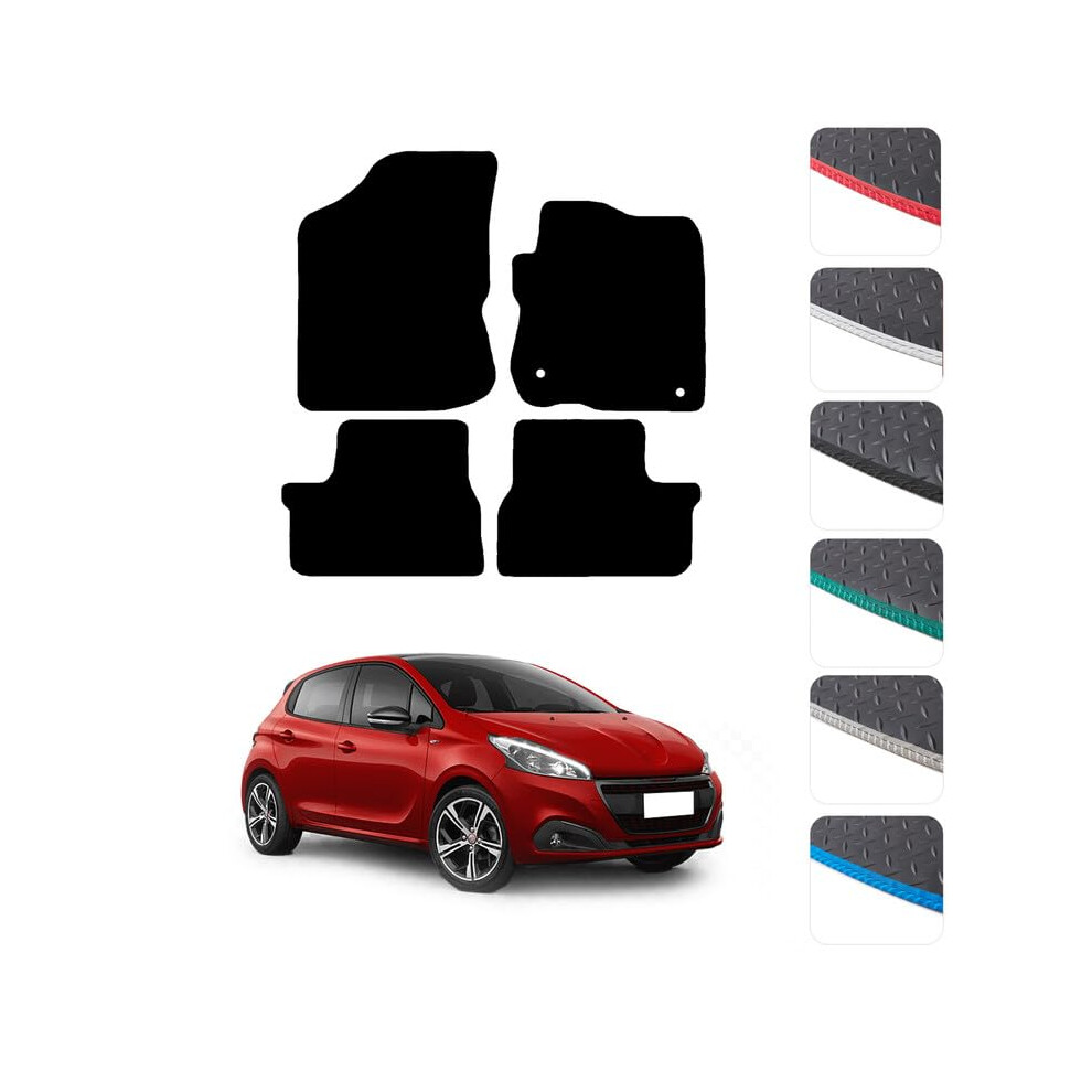 Gcm - Car Floor Mats For Peugeot 208 2012-2020 Full Coverage Floor Protection - 5002063246222