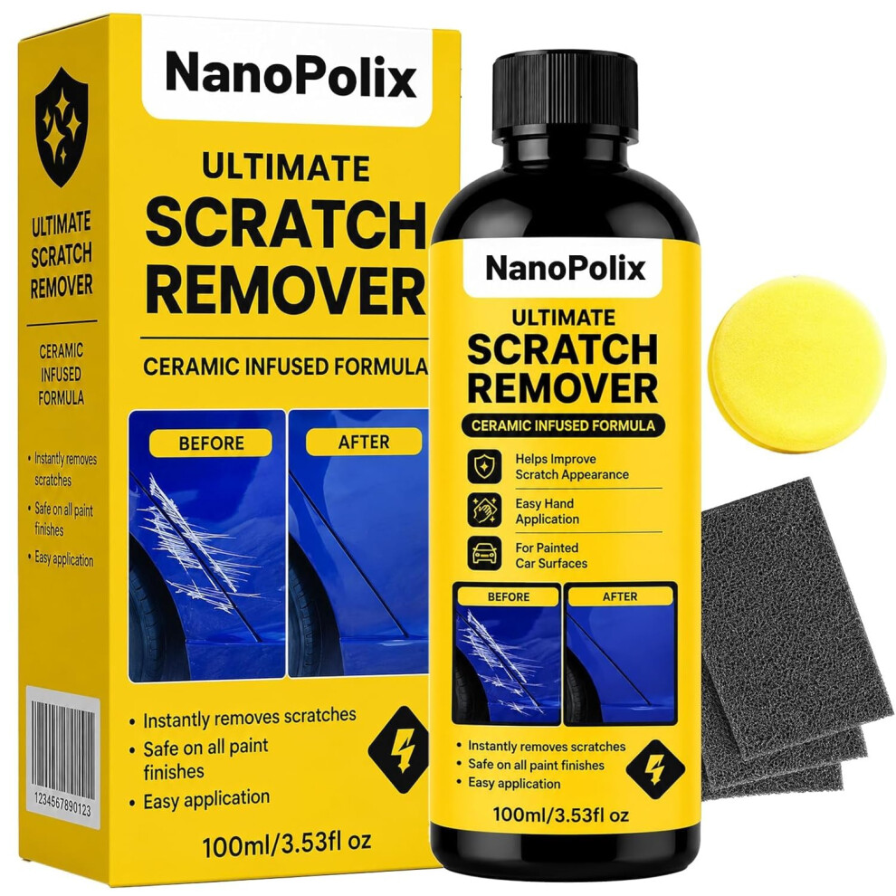 Nanopolix Scratch Remover, Car Paint Repair Paste For Scratches, Swirl Mar Light 5006958793747