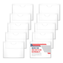 Parking Permit Holder for Car Windscreen, 10 pcs Tax Disc Holder Adhesive Self C