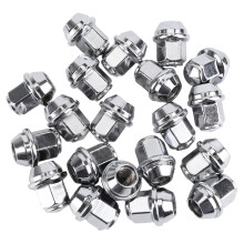 20Pcs M14x1.5 Steel Wheel Nuts Set 21mm Hex for Ford Transit Custom 2012-2020 Al