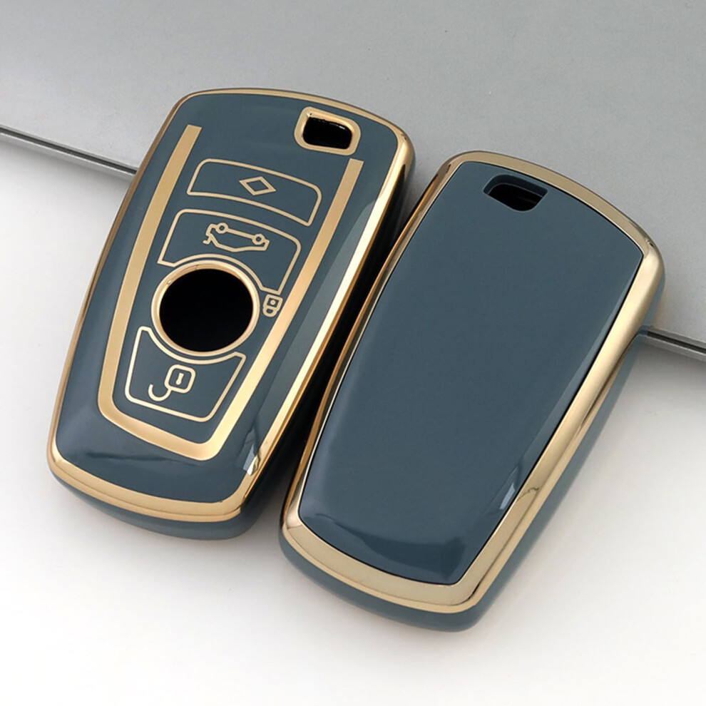 Juttzzei Bmw Key Fob Cover For Bmw 1-7 Series, X3, X4, M2-M5, Gt3, Gt5 - Soft Tp 5007882322867