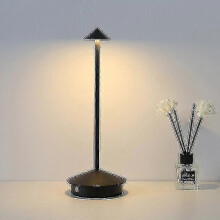 (black) Rechargeable Table Lamp Creative Dining Touch Led Hotel Bar Coffee Pro Table Lamp Lampada Da Tavolo Decorative Desk Lamp W8f