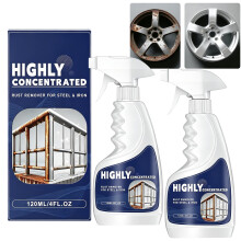 Rust Remover for Metal Steel Iron, Fast-Acting Rust Removal Spray, Multipel Powe