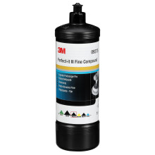 3M Perfect-it III Fine Compound Polish 09375, Remove Fine Grade Sanding and Car Wash Scratches, Gives a High Gloss Finish Paint, 1.0l Bottle