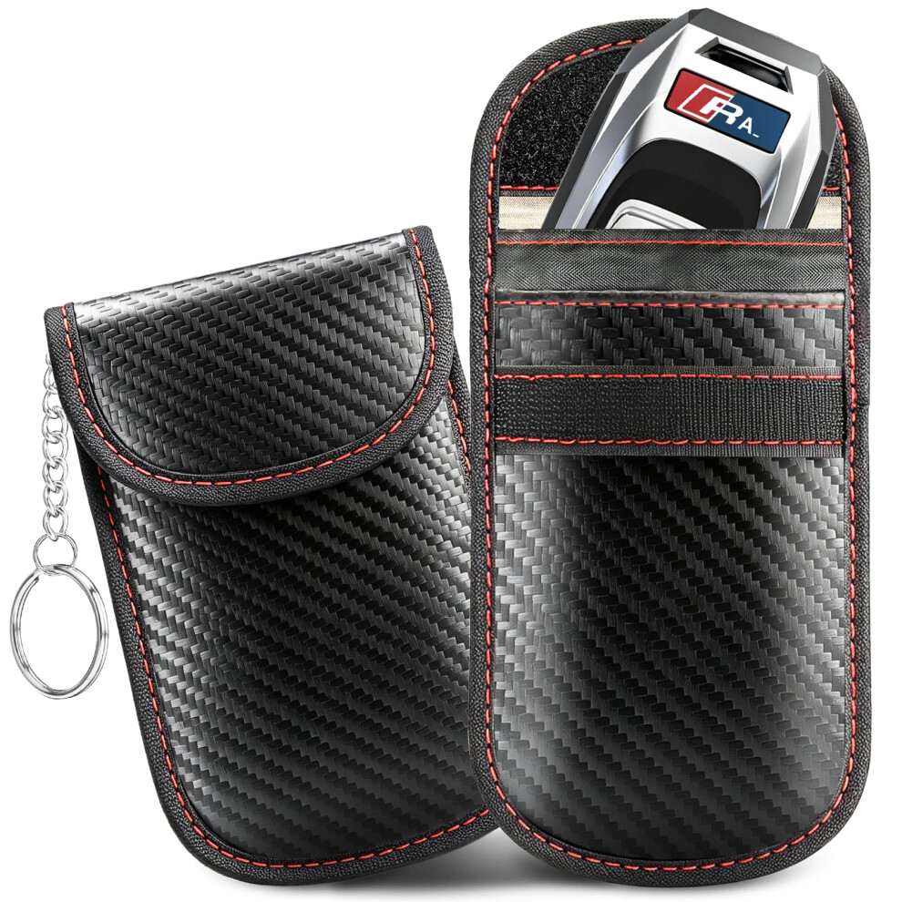 Nestling Pack Of 2 Signal Blocking Faraday Pouch For Car Keys, Rfid Key Fob Prot 5009872600191