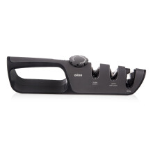 Knivsliber med justerbar slibevinkel tretrins 26,5x4,5x7 cm