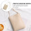 Beige PU Crossbody Mini Telefoonportemonnee Dames 4
