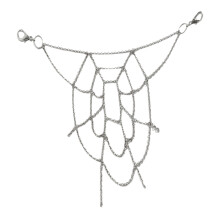 1Ketting Broek Metalen Decoratieve Riem Spinnenweb