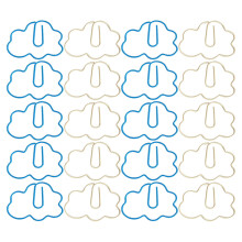 20St Decoratieve Wolk Paperclips Voor Boeken En Kantoordocumenten