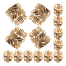 50St Hittebestendige Koperen Threaded Inserts Voor Kunststof En Hout