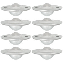 8St Universele Ball Bearing Caster Wheels Voor En Kantoor