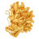 Duurzame Resin Met Gouden Design 1