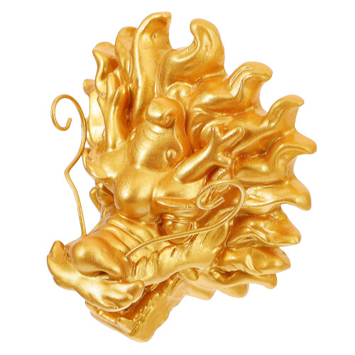 Duurzame Resin Met Gouden Design