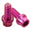 2Sets Fietsbidonbout En Ring, Titanium, Paars, Reparatieset 1