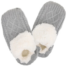 1Paar Dames Met Grip Huissokken Winter Comfort