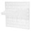 Wandpegboard Wit Garage Opslag Organizer 11