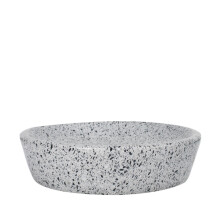 Q-BATH PREMIUM DECOR 1556 sæbeskål, terrazzogrå