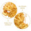 Duurzame Resin Met Gouden Design 4