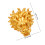 Duurzame Resin Met Gouden Design 2