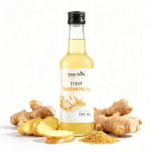 Ingefærsirup 200 ml Sund Naturlig Uden Farvestoffer og Konserveringsmidler